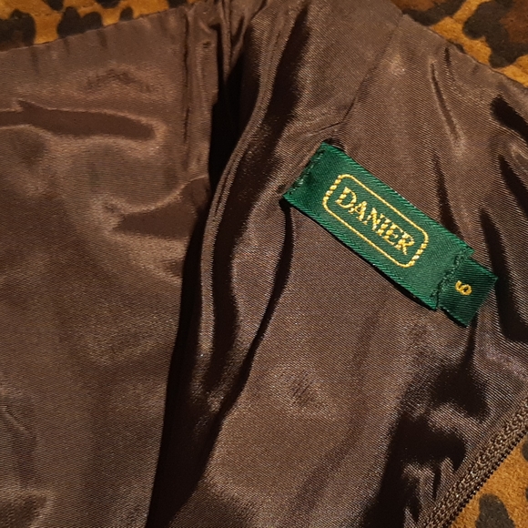 Vintage Danier LeopardPrint Skirt - Picture 4 of 7